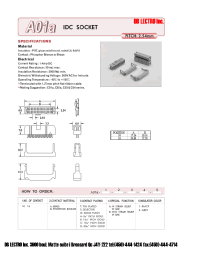 Datasheet A01A10AGB1 manufacturer DB Lectro