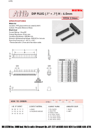 Datasheet A11B06AT1 manufacturer DB Lectro