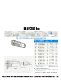 Datasheet AEC0610SL-P9 производства DB Lectro