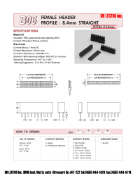 Datasheet B0622BA1 manufacturer DB Lectro