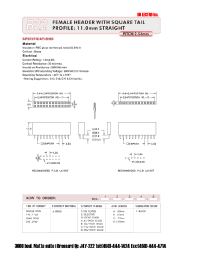 Datasheet B22240ASC1 manufacturer DB Lectro