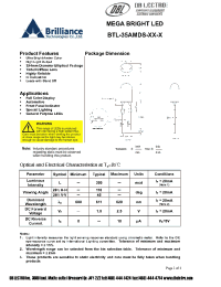Datasheet BTL-35AMDS-XX-J manufacturer DB Lectro