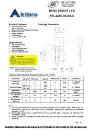 Datasheet BTL-46BLCS-B7-I manufacturer DB Lectro