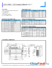Datasheet LCG-12A01 производства Delta