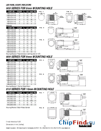 Datasheet 608-1132-220 manufacturer Dialight