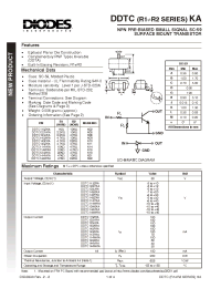 Datasheet DDTC113ZKA-7 производства Diodes