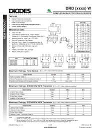 Datasheet DRDP006W manufacturer Diodes