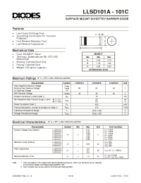 Datasheet LLSD101A-13 производства Diodes