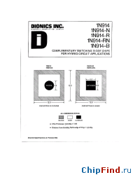 Datasheet 1N914 производства Dionics