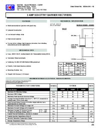 Datasheet 1N5820-1N5822 manufacturer Diotec