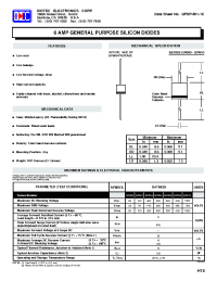 Datasheet GP600-GP610 производства Diotec