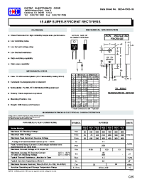 Datasheet MUR1530 производства Diotec