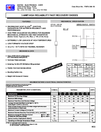 Datasheet RGP306 производства Diotec