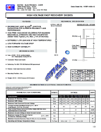 Datasheet RP1300 manufacturer Diotec
