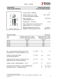 Datasheet SA263 производства Diotec
