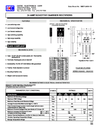 Datasheet SK2460C manufacturer Diotec