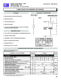 Datasheet SK302-SK310 manufacturer Diotec