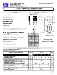 Datasheet SR2045 производства Diotec