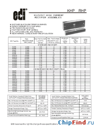 Datasheet RHP10 производства Electronic Devices