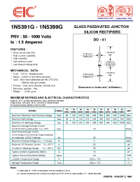 Datasheet 1N5393G производства EIC