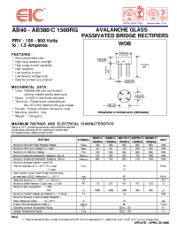 Datasheet AB380-C1500RG производства EIC