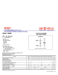 Datasheet SB520 производства EIC