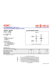 Datasheet Z1120 manufacturer EIC