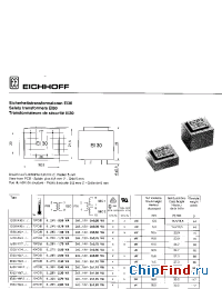 Datasheet E130-X10 manufacturer Eichhoff