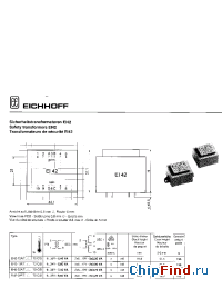 Datasheet E142-32A manufacturer Eichhoff