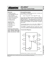 Datasheet EL4094CS производства Elantec