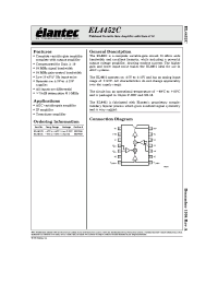 Datasheet EL4452C производства Elantec