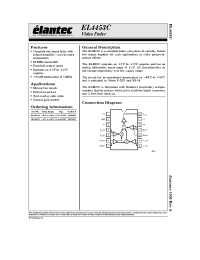 Datasheet EL4453CN производства Elantec
