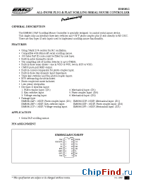Datasheet EM83812AP manufacturer EMC