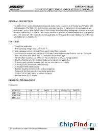 Datasheet EM91203AP manufacturer EMC
