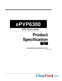 Datasheet EPVP6300 производства EMC