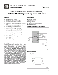 Datasheet V61558P производства EM Microelectronic