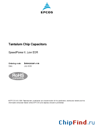 Datasheet B45004C1576M207 manufacturer EPCOS