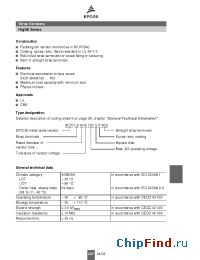 Datasheet B72240L0131K100 manufacturer EPCOS