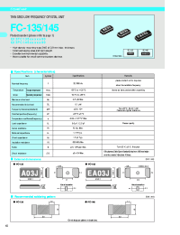 Datasheet FC-145 производства EPSON