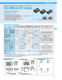 Datasheet HG-8002JA производства EPSON