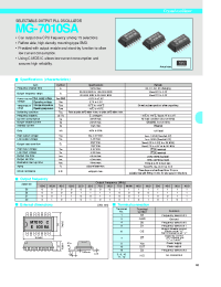 Datasheet MG-7010SA производства EPSON
