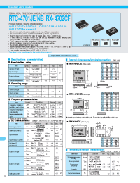 Datasheet RTC-4701NB производства EPSON