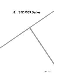 Datasheet SED1565T1 производства EPSON