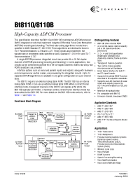 Datasheet Bt8110EPJ manufacturer Неопределенные