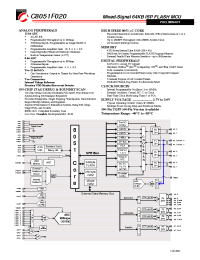 Datasheet C8051F020 производства Неопределенные