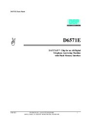 Datasheet D6571E производства Неопределенные