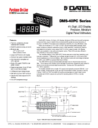 Datasheet DMS-PS1-CM производства Неопределенные