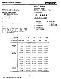 Datasheet HB11321 manufacturer Неопределенные