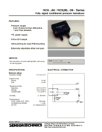 Datasheet HCX001A6V производства Неопределенные