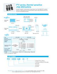 Datasheet PBV1632S-7DBN6-T manufacturer Неопределенные